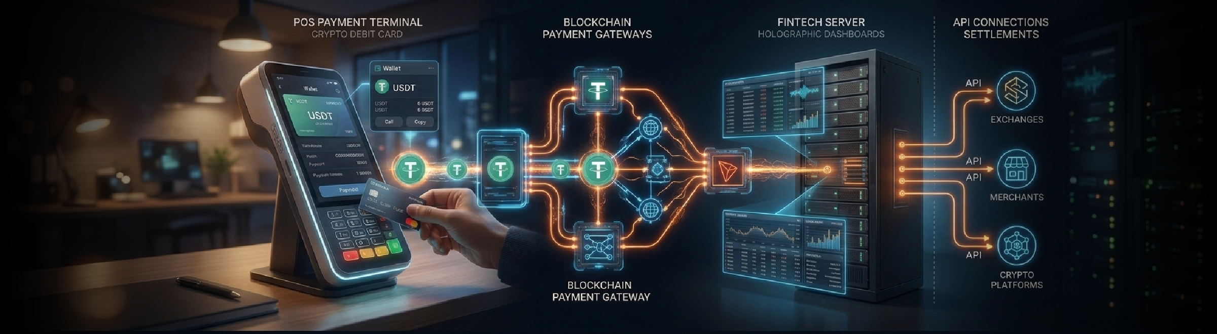 TronPoolEnergy API integrated into a payment worker pipeline: before each outgoing USDT TRC-20 transfer, the system automatically requests Energy and Bandwidth delegation — eliminating TRX burning and reducing commission costs by up to 80% for payment gat